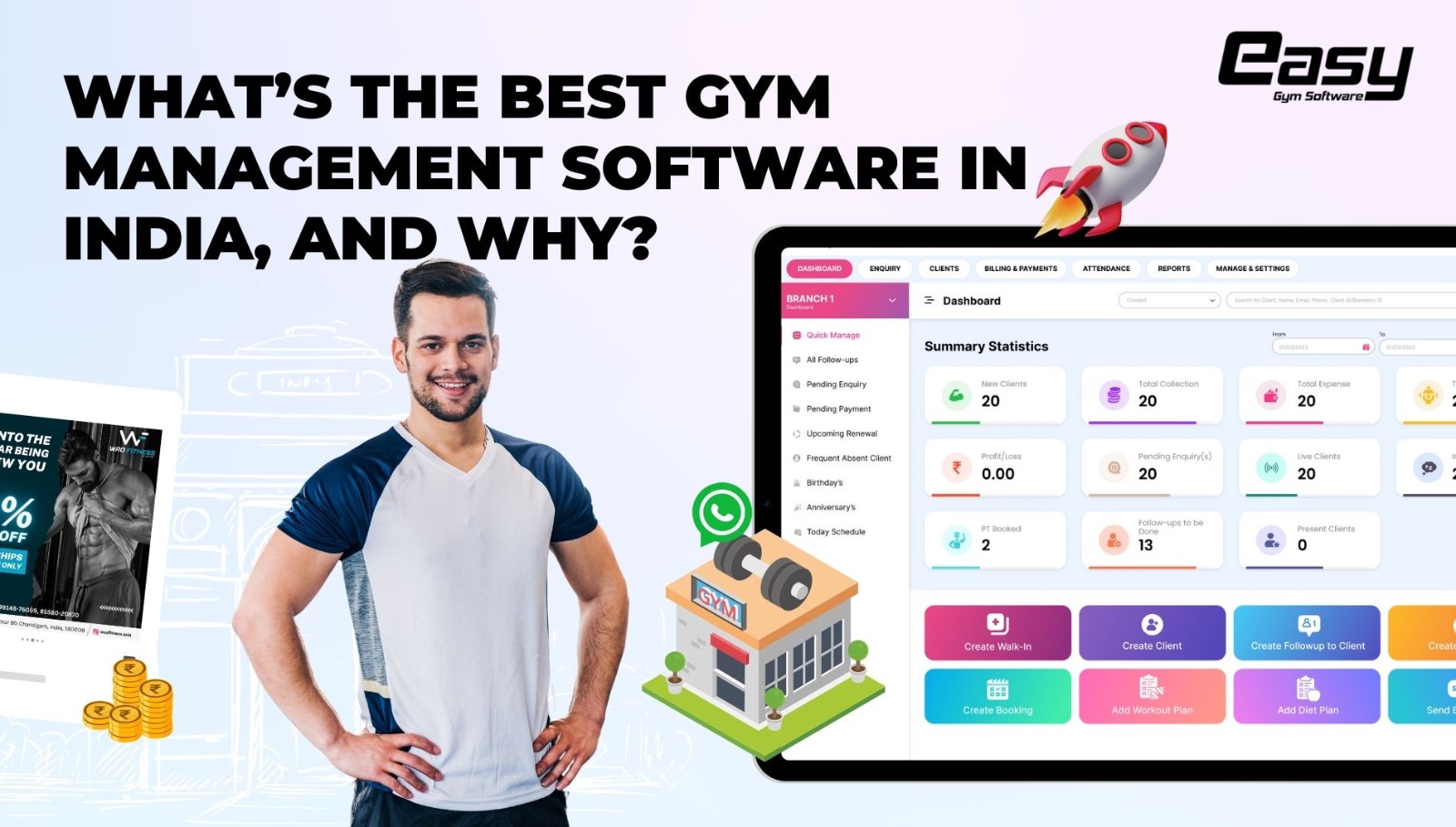 Gym management software India
